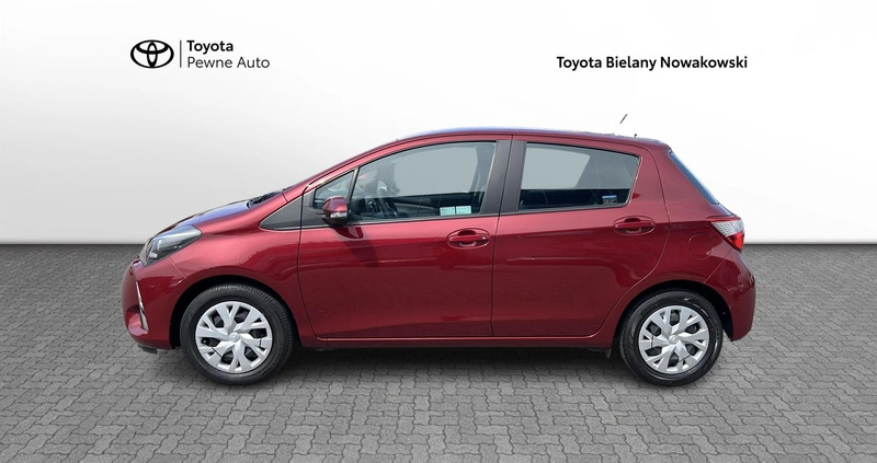 Toyota Yaris cena 57900 przebieg: 39768, rok produkcji 2019 z Radziejów małe 67